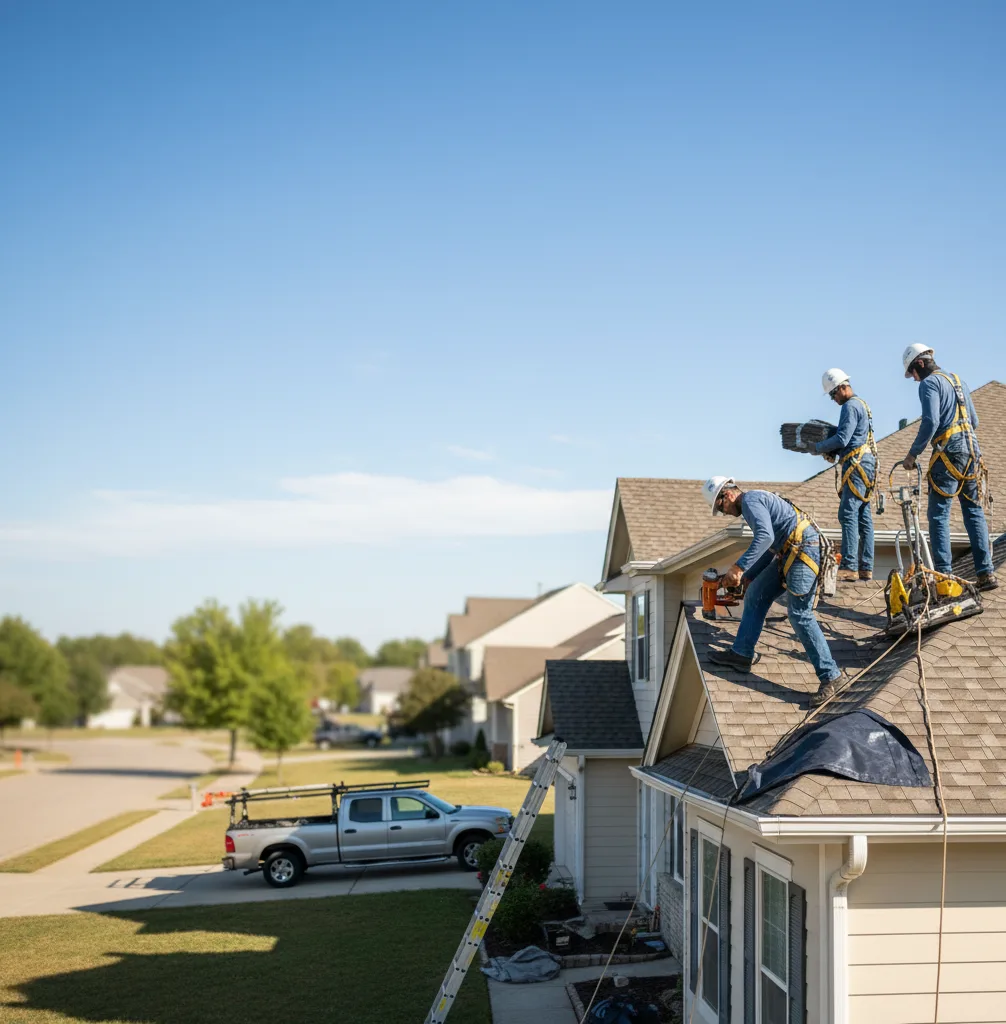 Roof Repair in Hominy